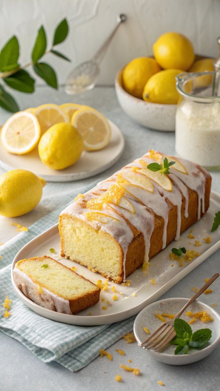 Easy & Delicious Lemon Cake🍰🍋